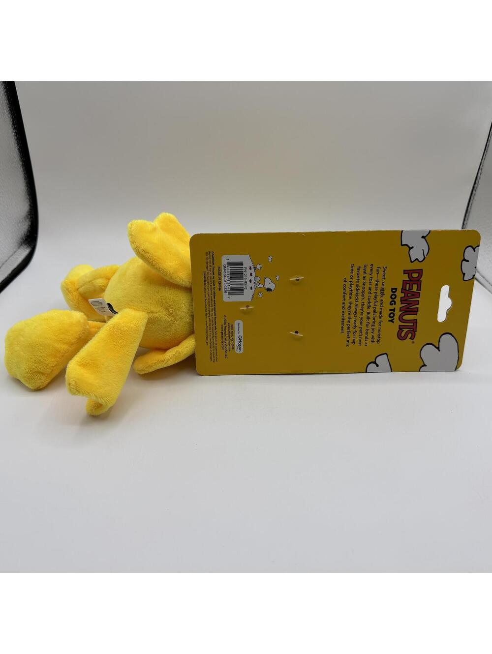 Peanuts Woodstock Classic Plush Squeaker Dog Toy New With Tag - Picture 6 of 8